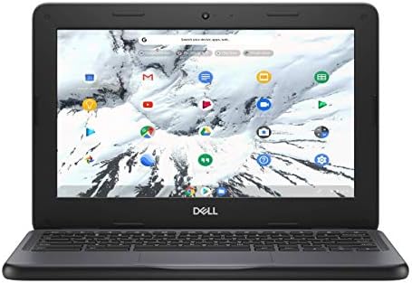 Dell Chromebook 11 3100 de 11,6" - 1366 x 768 - Celeron N4020 - 4 GB de RAM - 16 GB de memoria flash - Chrome OS - Intel HD Graphics - Teclado en inglés (EE. UU.) - Bluetooth (Reacondicionado) (Color: Negro, Tamaño: 11-11,99 pulgadas)