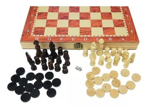 ♟ Ajedrez de Madera 30x30 cm