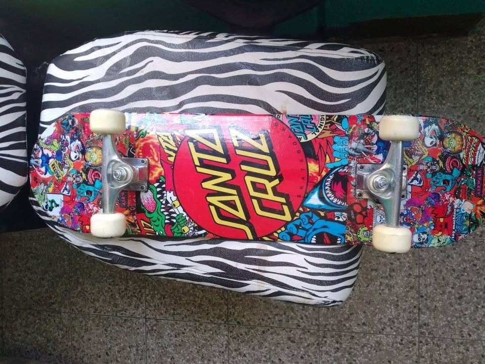 🔥🛹 Patineta Santa Cruz 77×20 cm 🛹🔥