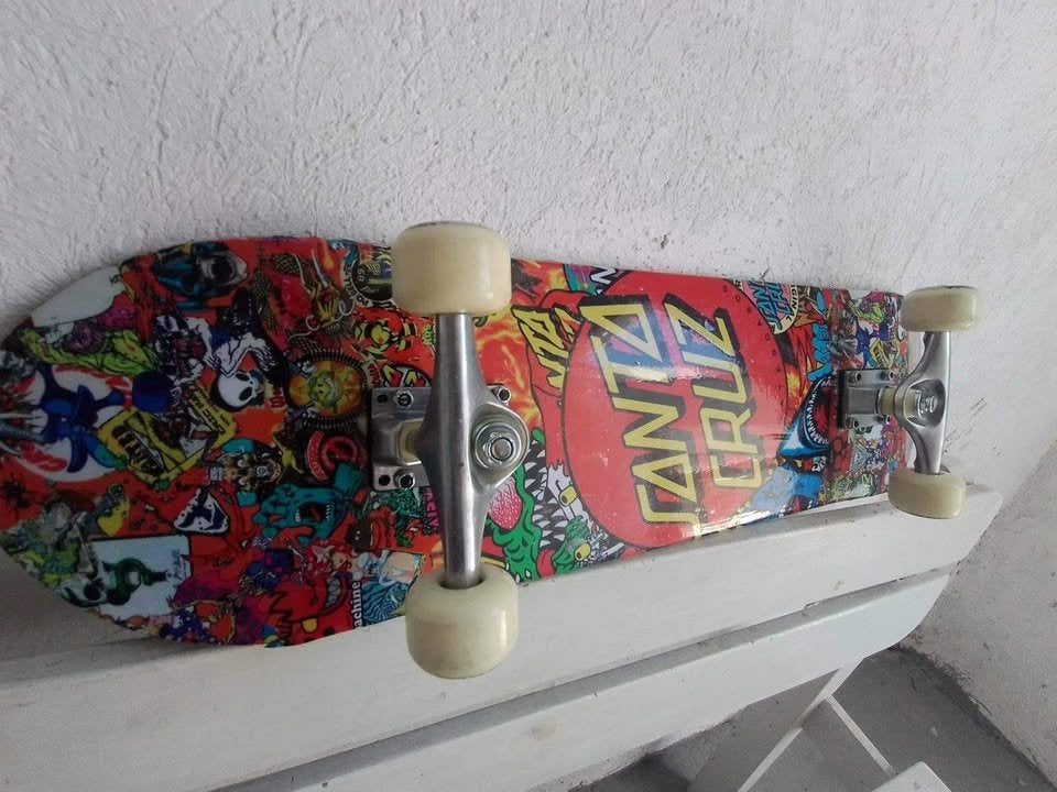 🔥🛹 Patineta Santa Cruz 77×20 cm 🛹🔥