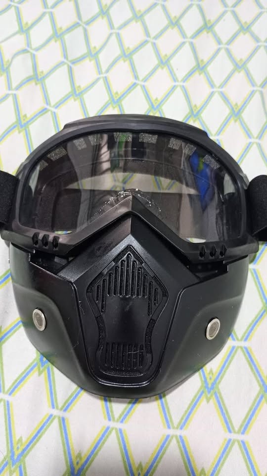 😷🏍️ Mascarilla para Motorista con Filtro y Visor – Protección Total y Estilo 💨