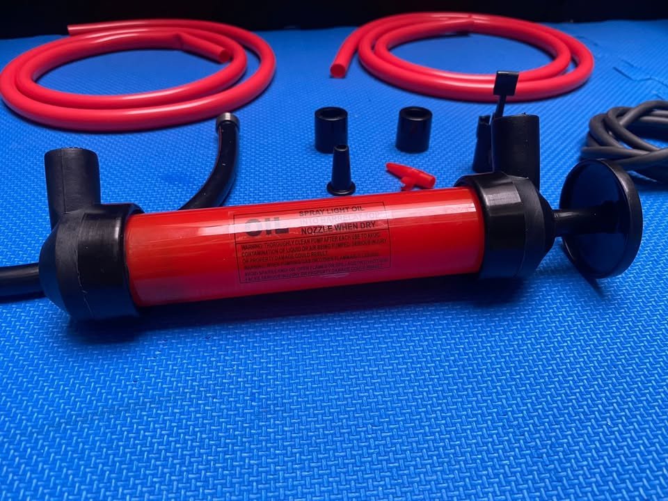 🛢️ Sifón Manual para Extraer Líquidos Automotrices 🛢️