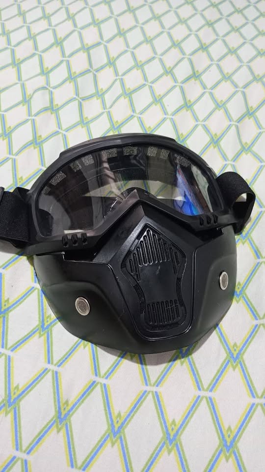 😷🏍️ Mascarilla para Motorista con Filtro y Visor – Protección Total y Estilo 💨