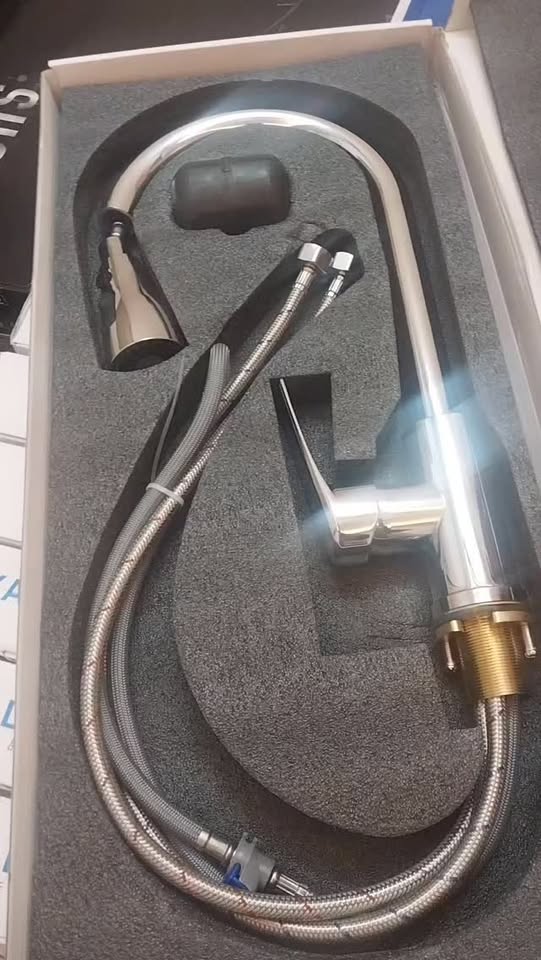 🚰✨ ¡Grifo giratorio 360° para cocina o baño!