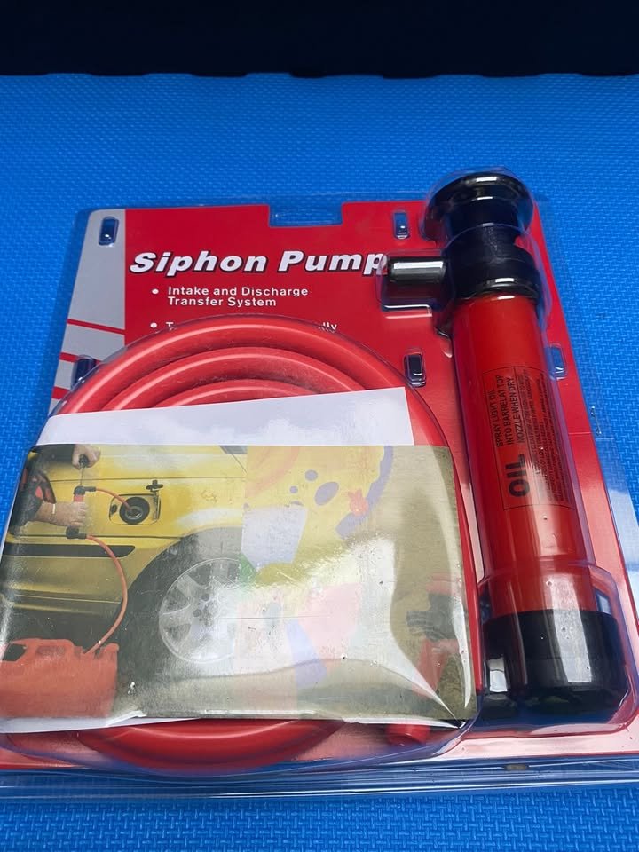 🛢️ Sifón Manual para Extraer Líquidos Automotrices 🛢️