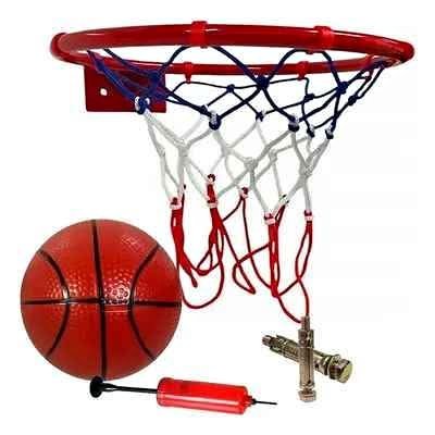 🏀 ¡AROS DE BÁSQUETBOL DE 40 CM + PELOTA + INFLADOR! 🔥💪