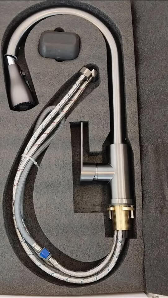 🚰✨ ¡Grifo giratorio 360° para cocina o baño!