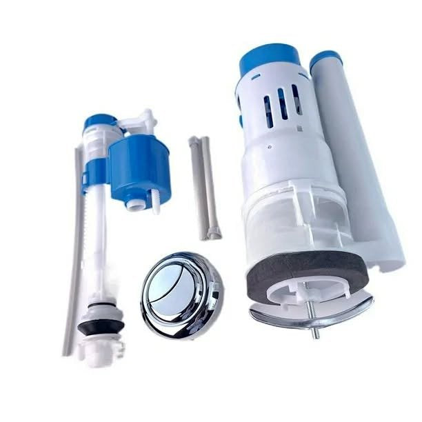 🚽💧 Kit de Descarga de Baño – Doble Botón 🔘🔘