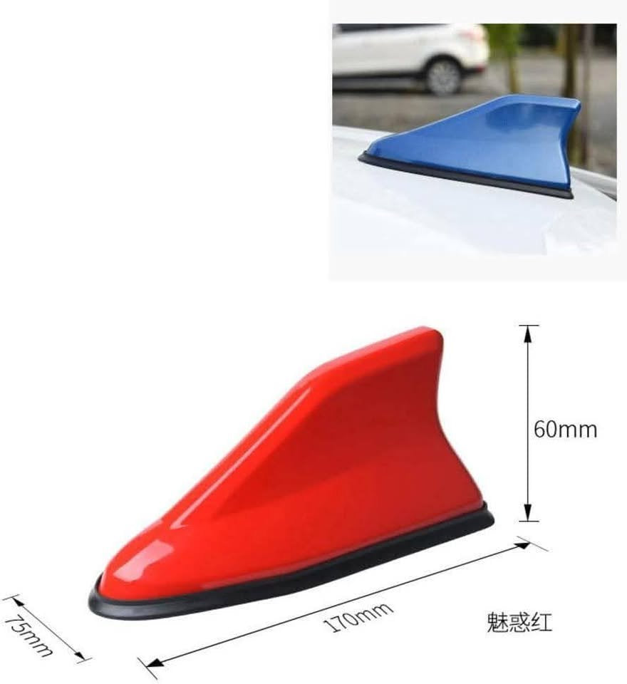 🦈✨ Antena de Tiburón para Carro – Color Gris ✨🦈