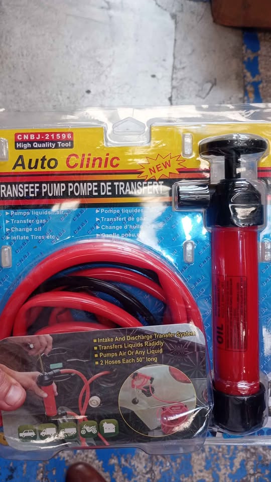 🛢️ Sifón Manual para Extraer Líquidos Automotrices 🛢️