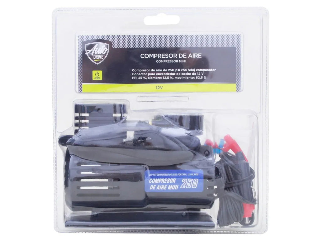 Mini Compresor Auto Drive Automotriz - inflador de llantas de carro