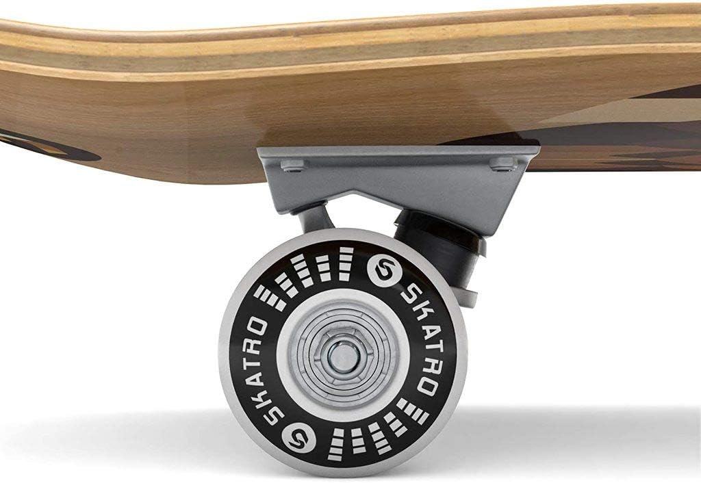 SKATRO - Patineta profesional completa de 31". Edades: Adultos, niños, niñas, principiantes y niños (Color: Benjamin Franklin).