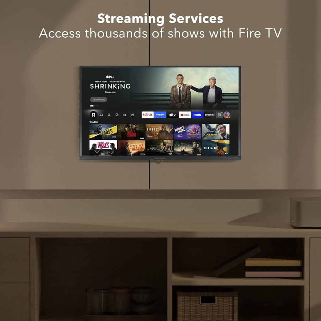 Televisor inteligente LED Full HD Fire TV INSIGNIA serie F40 de 40" con control remoto por voz de Alexa (NS-40F401NA26) (tamaño: 40 pulgadas)