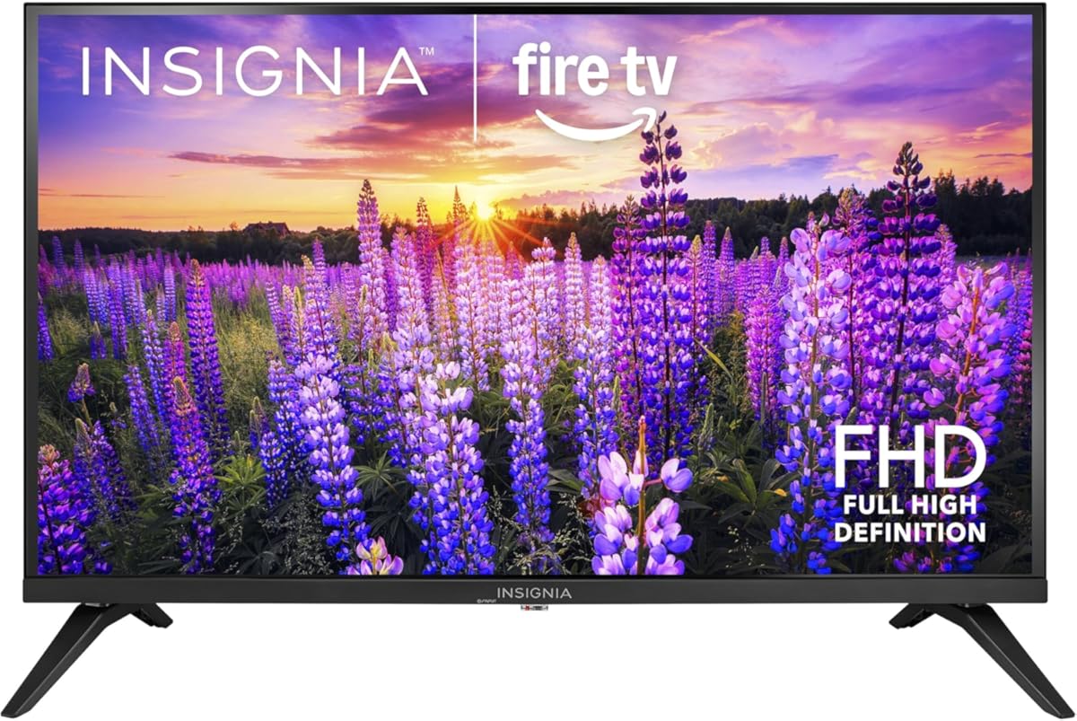 Televisor inteligente LED Full HD Fire TV INSIGNIA serie F40 de 40" con control remoto por voz de Alexa (NS-40F401NA26) (tamaño: 40 pulgadas)