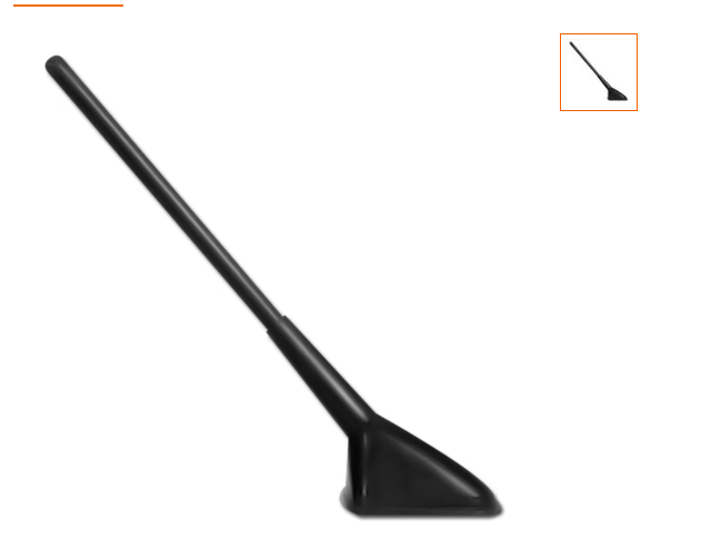 🔊 Antena de carro FM/AM universal – 26 cm de largo