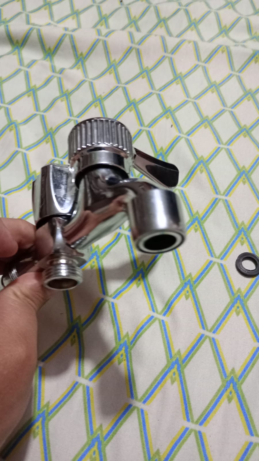 🚰💧 Grifo de Pared – 2 Entradas y 2 Manijas 💧🚰