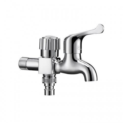 🚰💧 Grifo de Pared – 2 Entradas y 2 Manijas 💧🚰