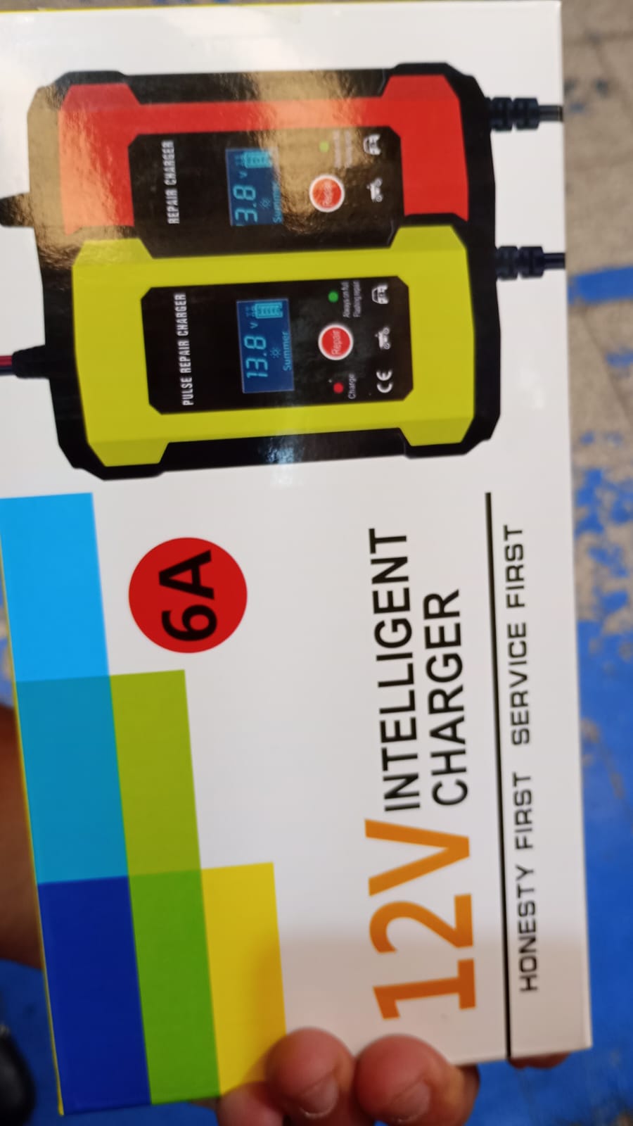 🔋⚡ Cargador Inteligente Universal – Carro, Moto y Barcos ⚡🔋