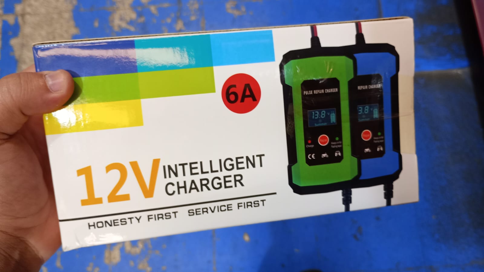 🔋⚡ Cargador Inteligente Universal – Carro, Moto y Barcos ⚡🔋