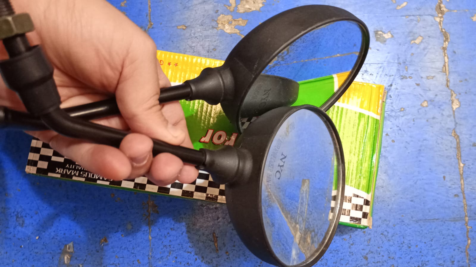 🏍️🔧 Espejos Universales Redondos para Moto 🔧🏍️