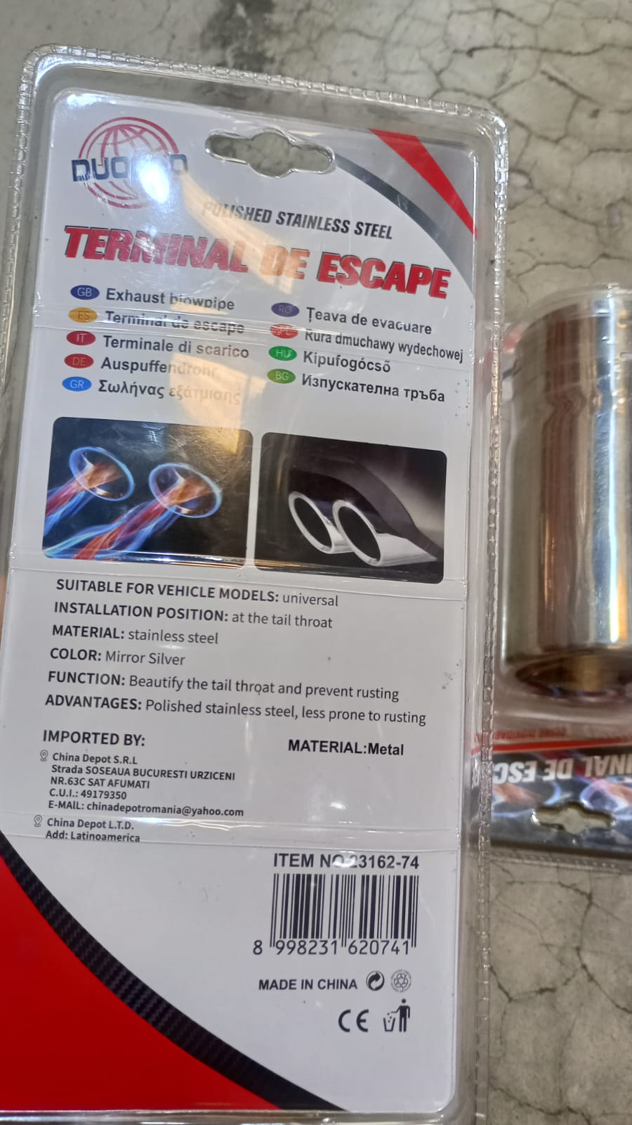 🚗🔧 Silenciadores Universales para Carro 🔧🚗