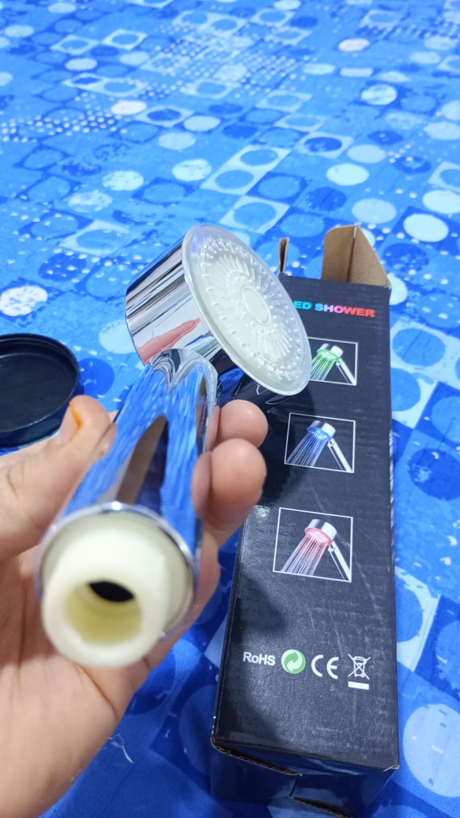 🌈💦 Regadora Multicolor – No Requiere Baterías 💦🌈