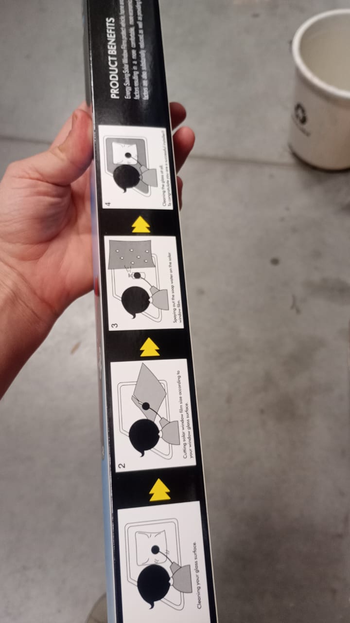 🚗✨ ROLLO PARA POLARIZAR VEHÍCULOS – TONALIDAD 5%