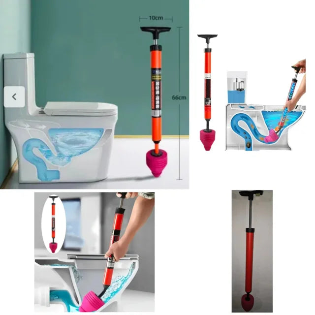 🚽💥 Destapador de Baños de Alta Presión – Potente y Efectivo